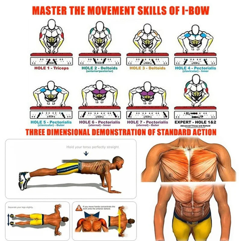 PushZone 9-1 Ultimate pushup board